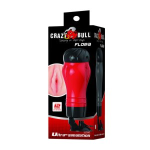 Âm đạo giả gắn tường Baile Crazy Bull có rung xoay AD407