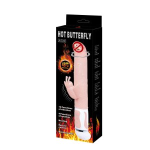 Dương vật giả rung ngoáy tỏa nhiệt Baile Hot Butterfly DV202A