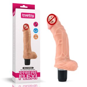 Dương vật giả rung Xtreme Flexi Vibrator 9.25" DV282A