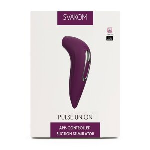 Máy bú vú và âm đạo điều khiển qua app Svakom Pulse Union DV1125