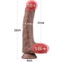 Dương vật giả Lovetoy 8.5" không rung siêu mềm 2 lớp như thật DV106A