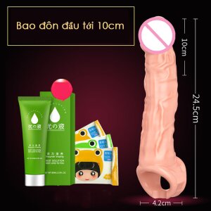 Bao cao su tăng chiều dài 6.5cm và 10cm siêu mềm BS130