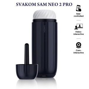 Svakom SAM NEO 2 PRO- âm đạo tự động rung bú sưởi ấm điều khiển qua app