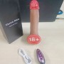 Dương vật giả sưởi ấm 42 độ, rung và thụt lên xuống 12 tần số Bang Silicone Realistic Dildo DV128