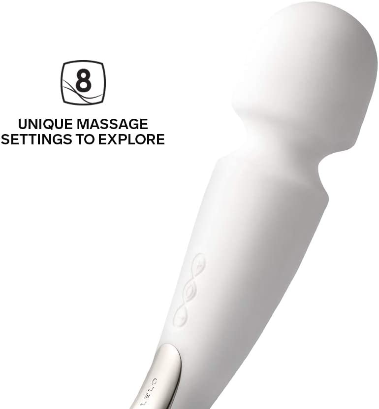 Chày rung cao cấp siêu rung - Lelo Smart Wand Ivory