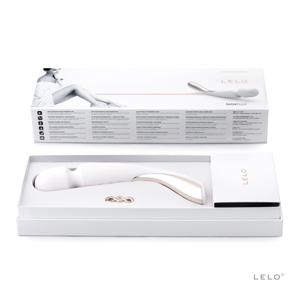 Chày rung cao cấp siêu rung - Lelo Smart Wand Ivory