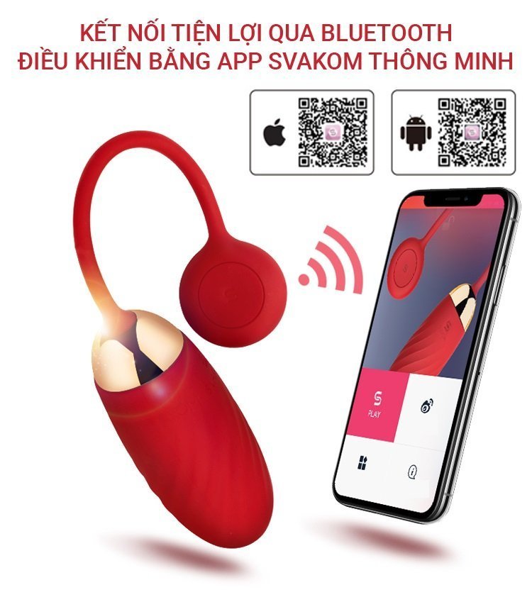 Trứng rung Svakom Ella