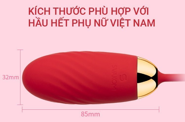 Trứng rung Svakom Ella