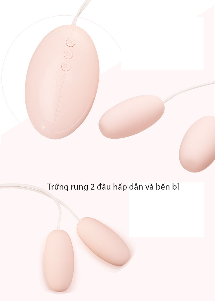 Trứng rung đôi Durex Play Dual-Head Vibrating No.11 chính hãng