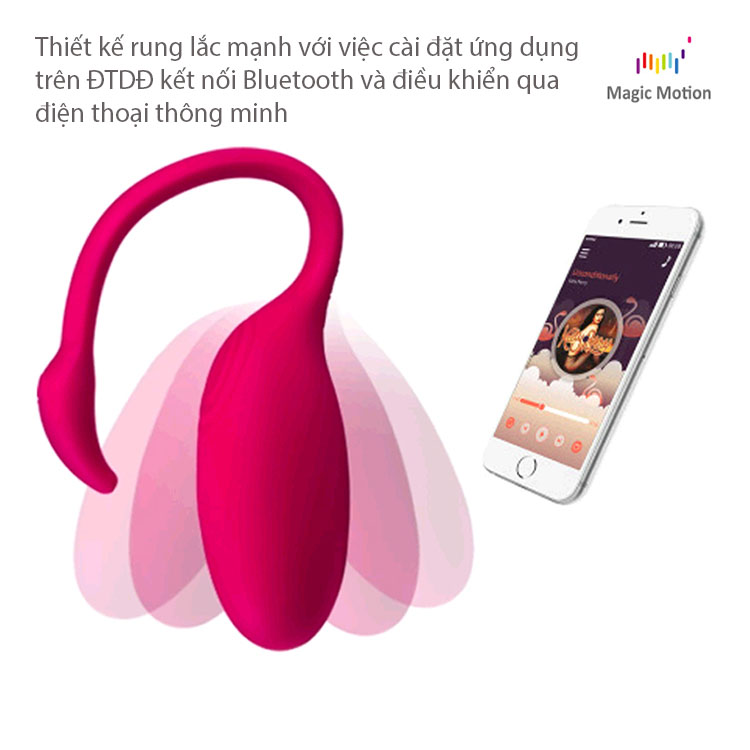 Trứng rung thông minh điều khiển bằng app thiên nga Magic Motion