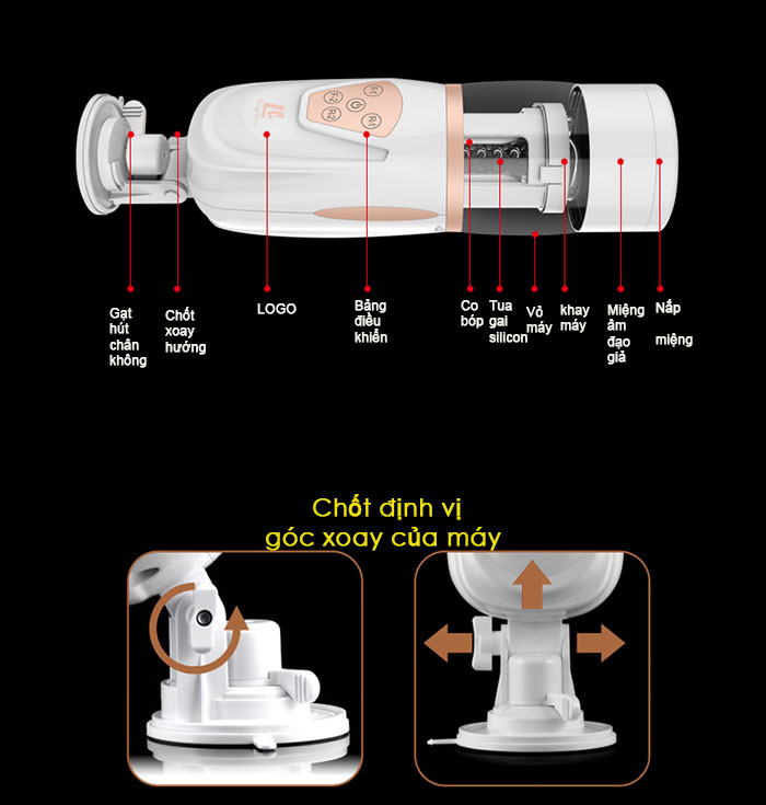 Máy thủ dâm tự động Telescopic Airbag