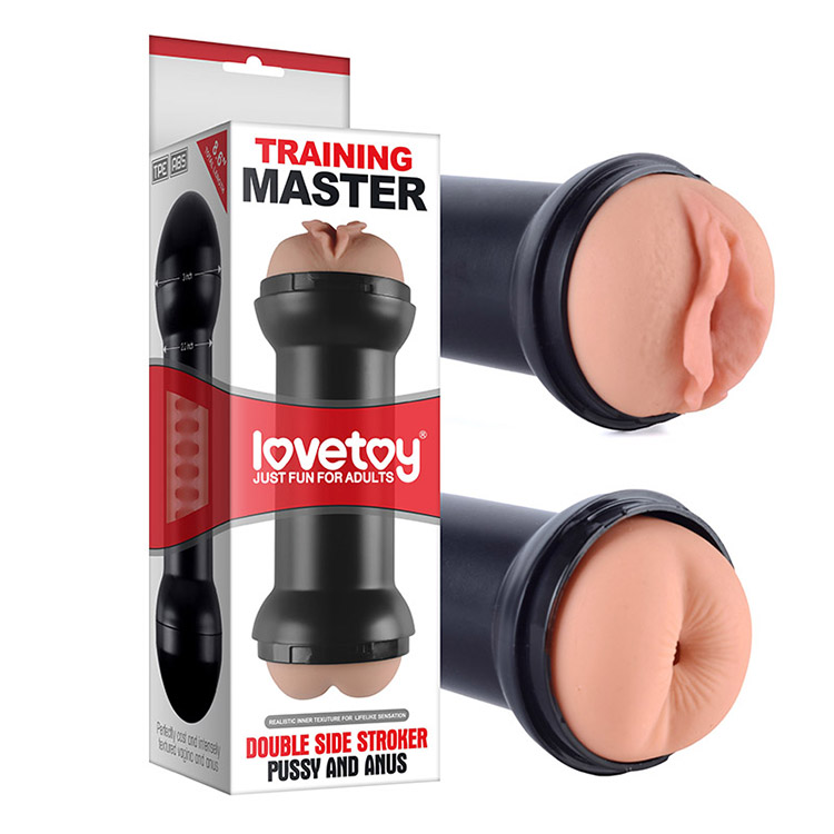 cốc thủ dâm 2 đầu lovetoy double side stroker