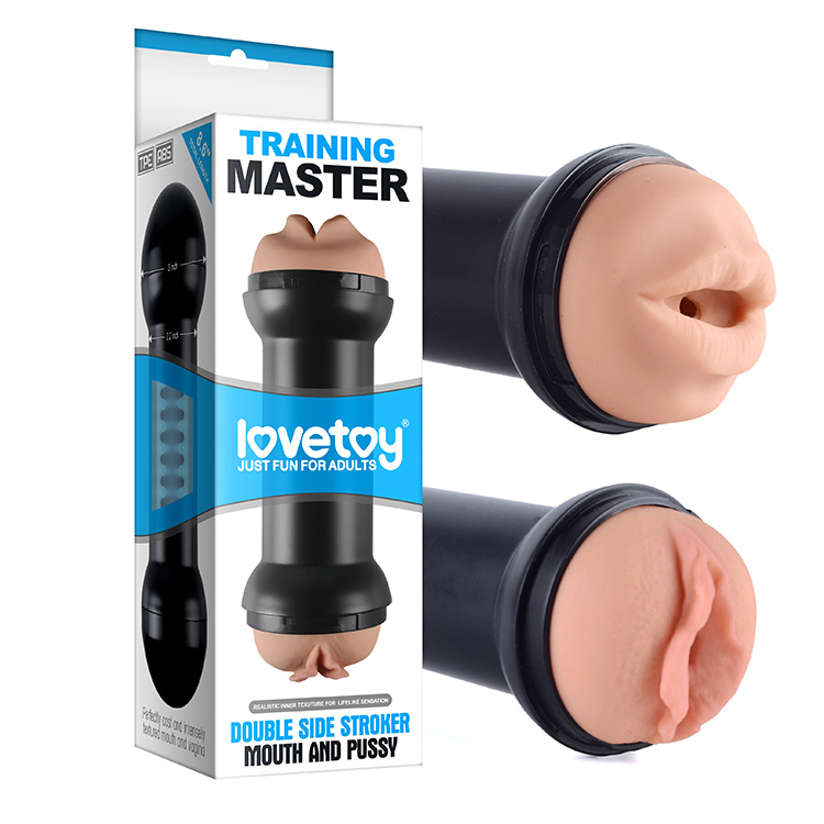 cốc thủ dâm 2 đầu lovetoy double side stroker