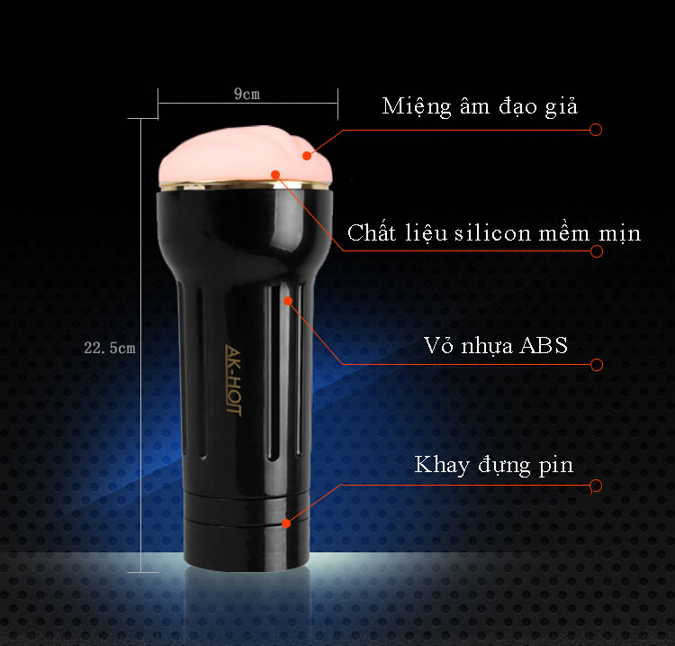 cốc thủ dâm tự động rung ak-hot super-schetchy