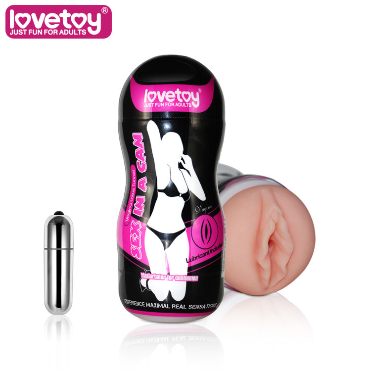 cốc thủ dâm tự động rung loveToy vagina hình âm đạo giả silicon