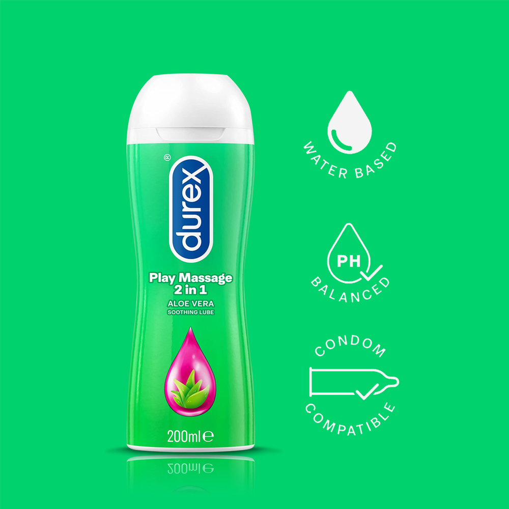 gel bôi trơn durex play massage 200ml