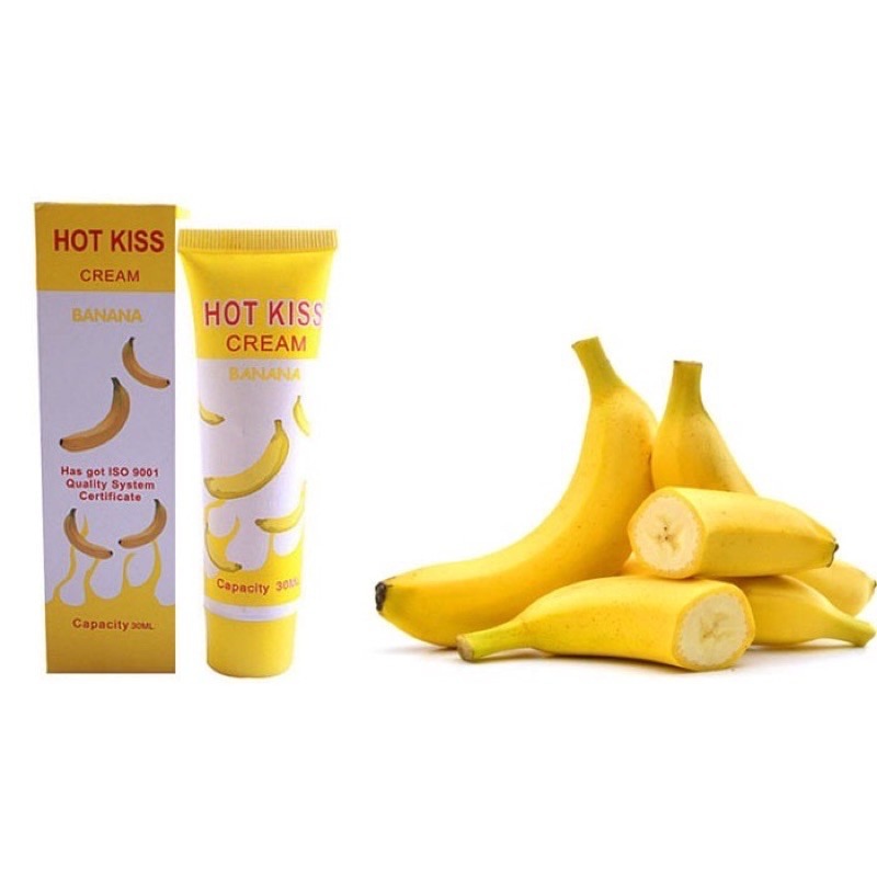 gel bôi trơn hương chuối Hot Kiss 30ml