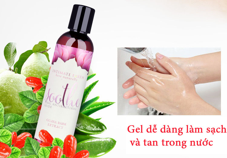 gel bôi trơn hậu môn soothe anal usa mùi ổi