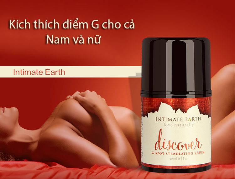 gel kich thich diem g intimate earth discover 30ml