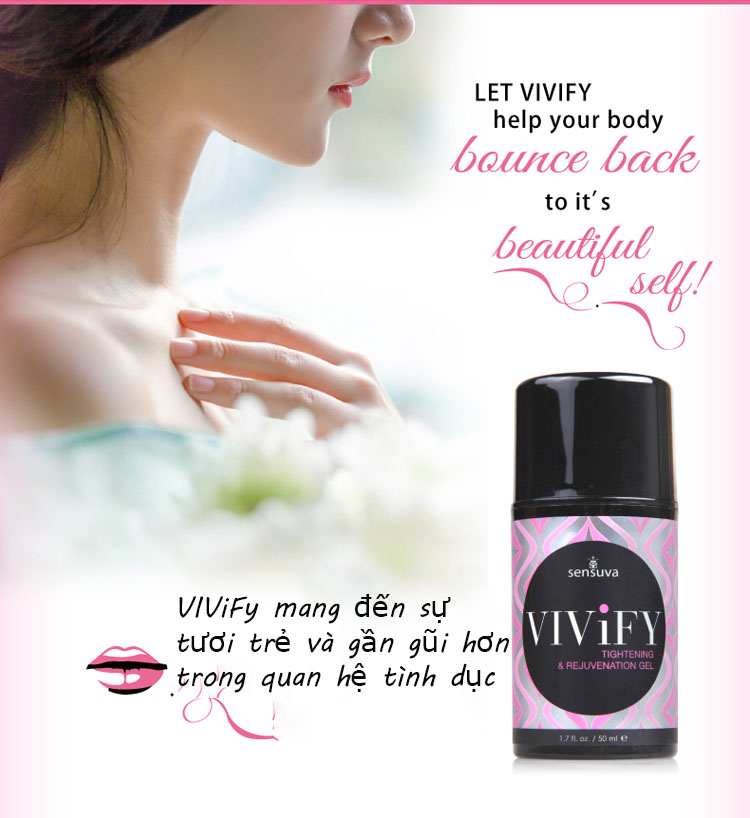 Gel se khít âm đạo Sensuva ViviFy