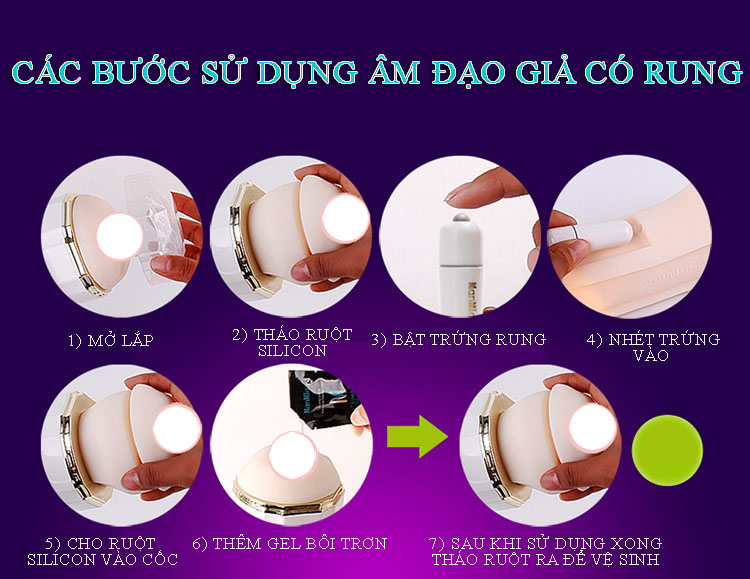 Âm đạo giả gắn tường Man Miao có rung xoay AD415