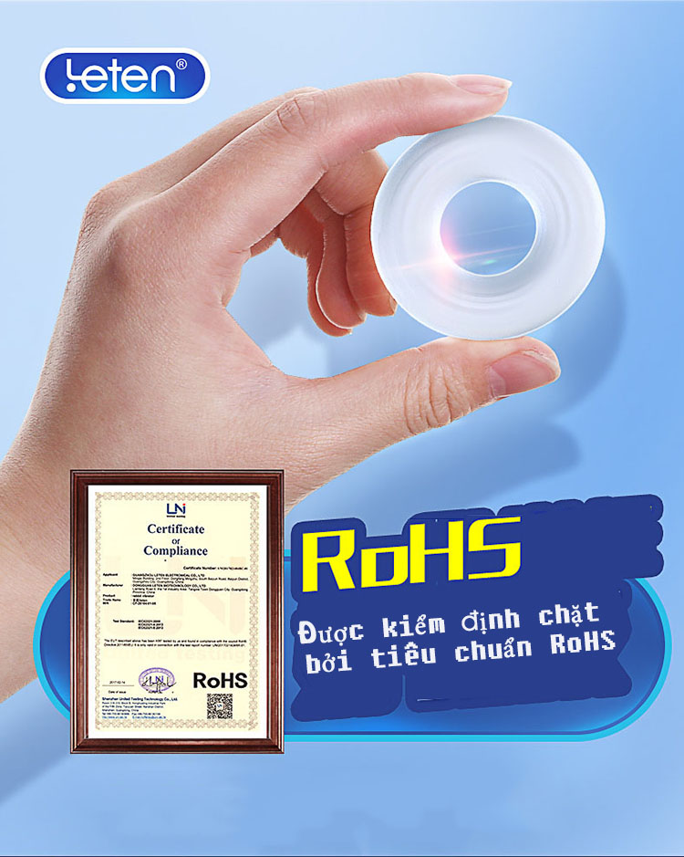 Vòng đeo dương vật Leten Super Cock Ring AD718