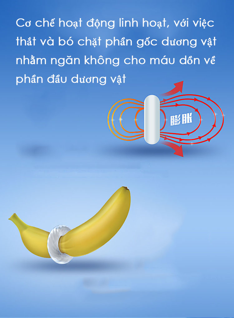 Vòng đeo dương vật Leten Super Cock Ring AD718