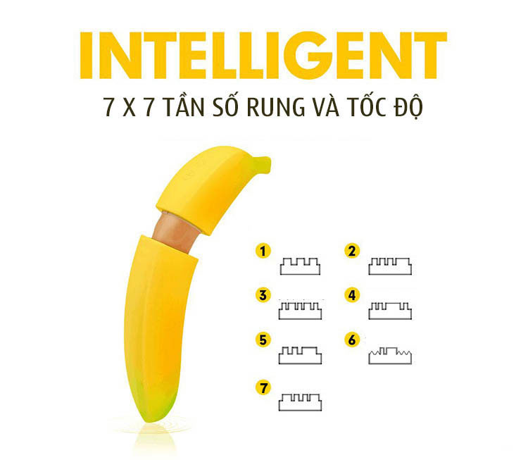 Dương vật giả rung ngụy trang quả chuối Moylan Banana