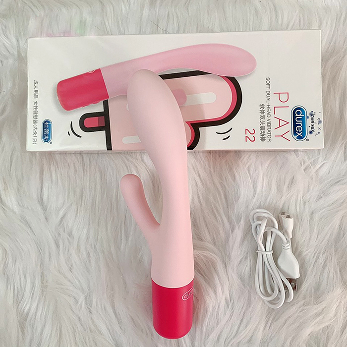 cu giả Durex Soft Dual Head Vibrator 22