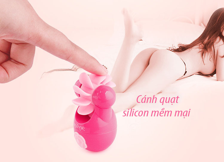 Máy liếm âm đạo xoay tròn Mytoys Kiss