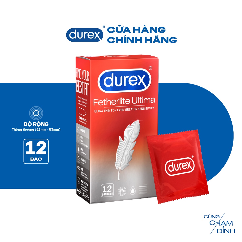 Bao cao su Durex Fetherlite Ultima