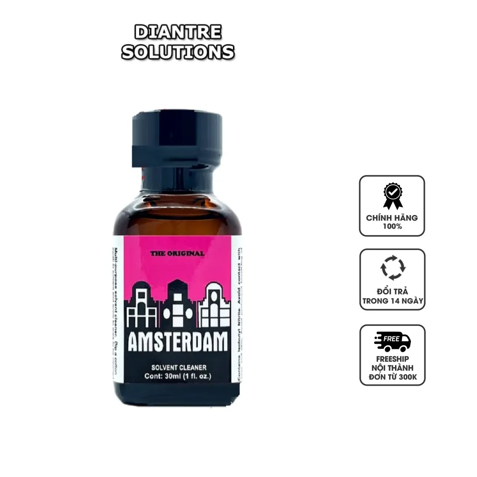 Popper hít hỗ trợ tăng khoái cảm Amsterdam 30ml