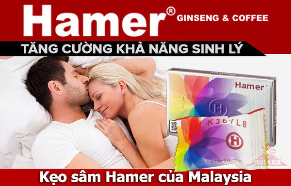 Kẹo sâm Hamer Malaysia