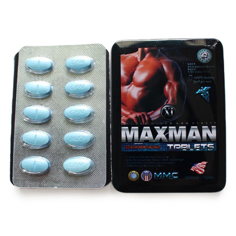 tăng cường sinh lý nam viên uống Maxman 3800mg