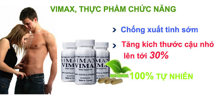 tăng cường sinh lý nam vimax