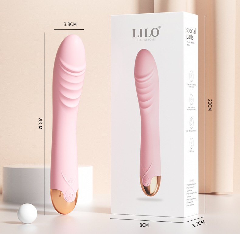 Sextoy xoáy rung Lilo Judy được thiết kế với đường kính trung bình 38mm và chiều dài 200mm, phù hợp với cơ thể của nhiều phụ nữ.